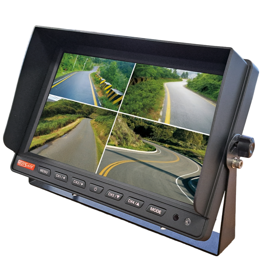 10" Quad View AHD Monitor With DVR Function