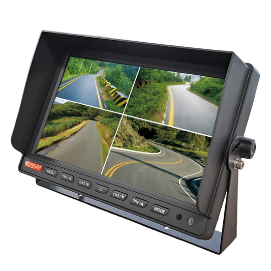 10" Quad View AHD Monitor With DVR Function