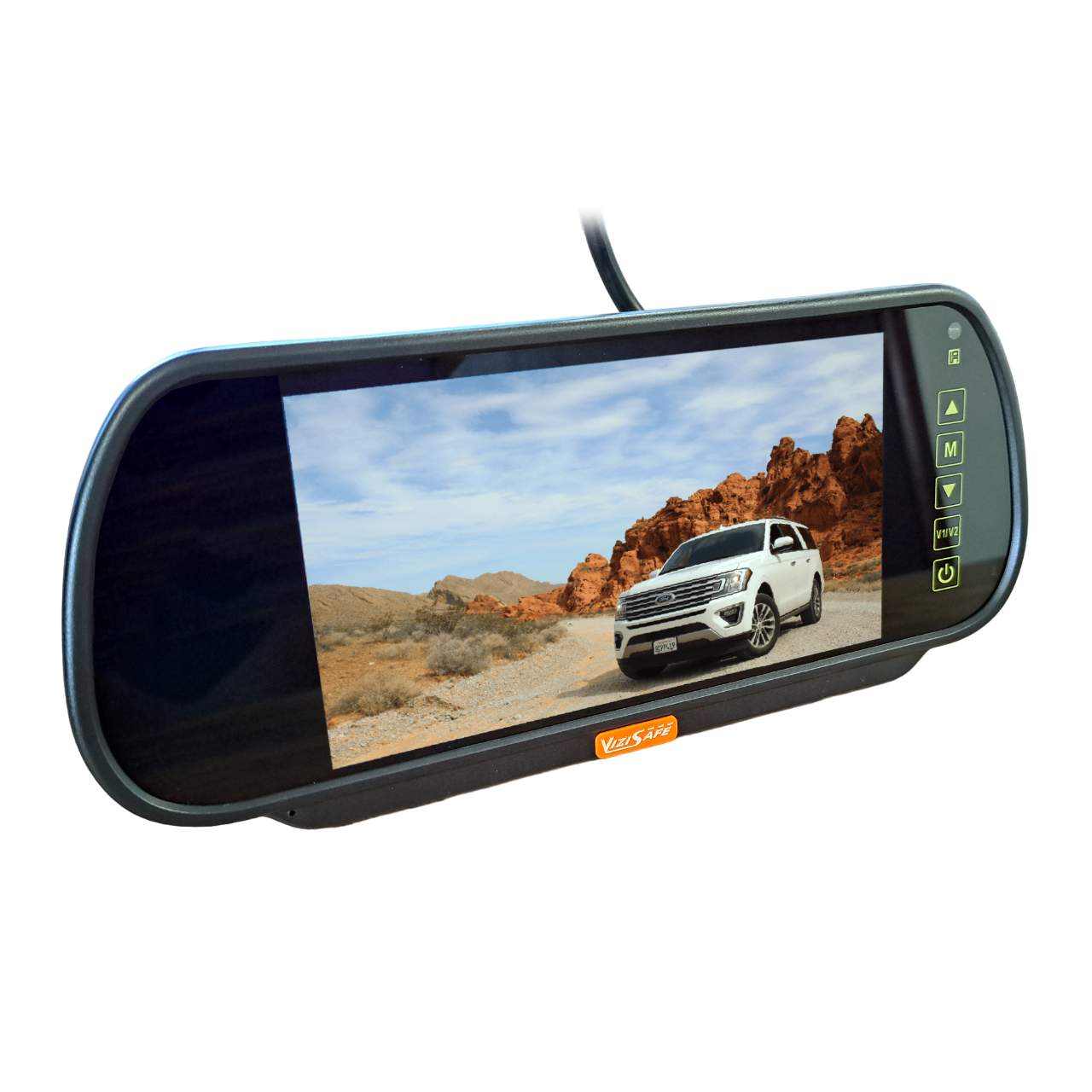 7" AHD Clip On Mirror Monitor