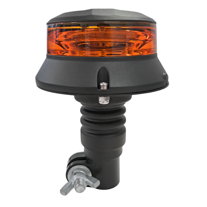 10-30V Amber LED Pole Mount Beacon