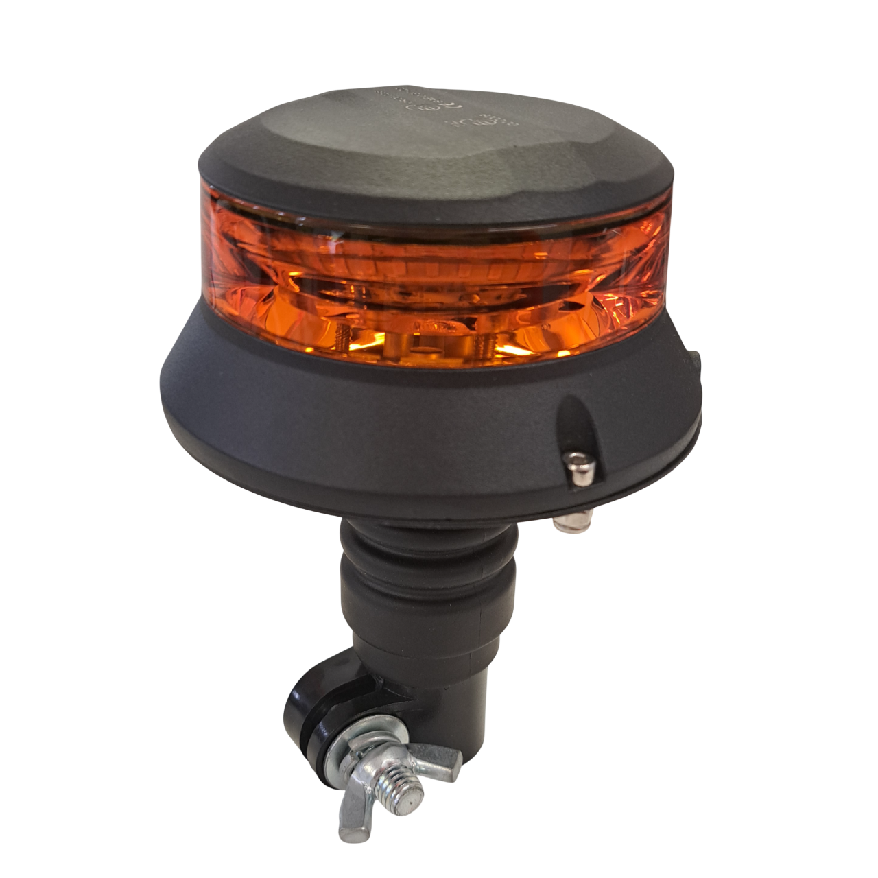 10-30V Amber LED Pole Mount Beacon
