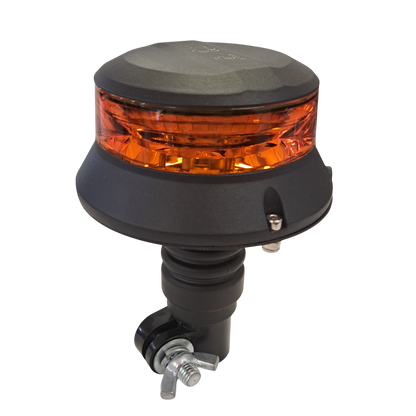 10-30V Amber LED Pole Mount Beacon