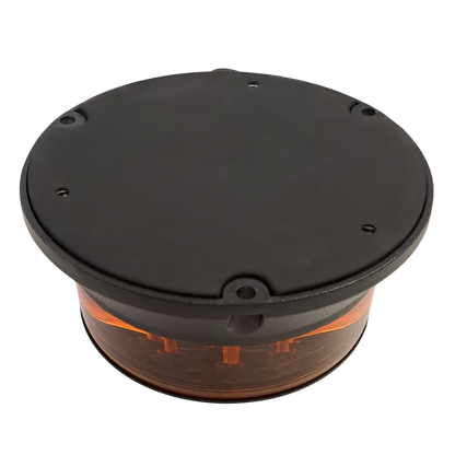 10-30V Amber LED Heavy Duty Beacon Magnet Mount