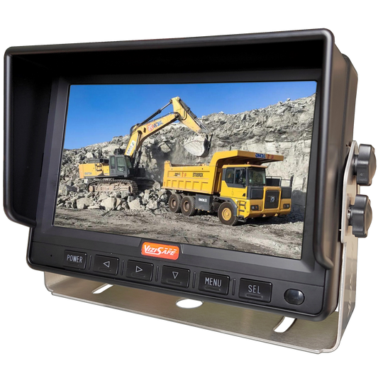 12-60V 7" Heavy Duty AHD Monitor (4 Input)