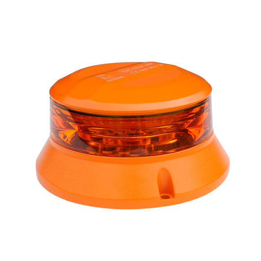 10-30V Amber LED Heavy Duty Beacon Magnet Mount