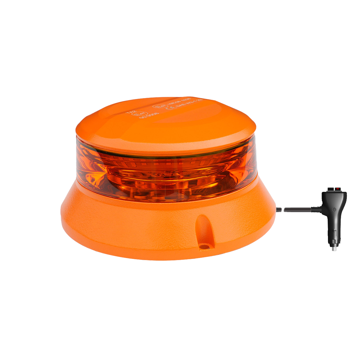 10-30V Amber LED Heavy Duty Beacon Magnet Mount