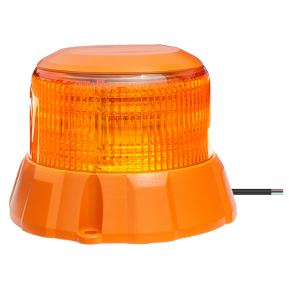 10-30V Amber LED Heavy Duty Beacon Stud Mount