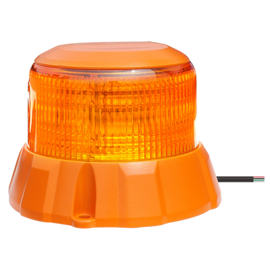 10-30V Amber LED Heavy Duty Beacon Stud Mount